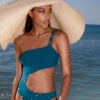 Aubade Secret Laguna One Shoulder Swimsuit