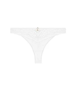 Aubade Illusion Fauve Thong -Maison SL Store 1A26 WHIT 1