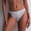 Aubade Illusion Fauve Thong -Maison SL Store 1A26 WHIT 2