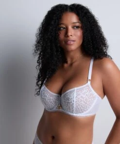 Aubade Illusion Fauve Half Cup Bra -Maison SL Store 1AF14 WHIT gt 2