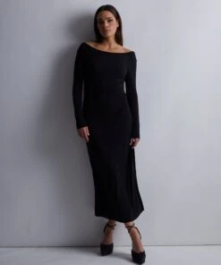 Aubade Night Crush Long Nightdress -Maison SL Store 1L45 BLACK 2