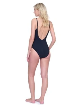 Gottex Beaute Luxury Thin Strap One Piece Swimsuit 11 Gottex Beaute Luxury Thin Strap One Piece Swimsuit -Maison SL Store 25BL134 001 B