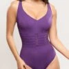 Empreinte Mood One Piece Plunge Swimsuit -Maison SL Store 25 MOO TZ 2532 F