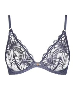 Aubade Ethnic Vibes Wired Plunge Bra -Maison SL Store 2BF12 DENI P1