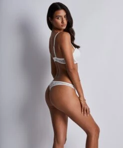 Aubade Kiss Of Love Bridal Thong 7 Aubade Kiss Of Love Bridal Thong -Maison SL Store 2C26 OPAL 3