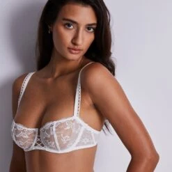 Aubade Kiss Of Love Bridal Half Cup Bra
