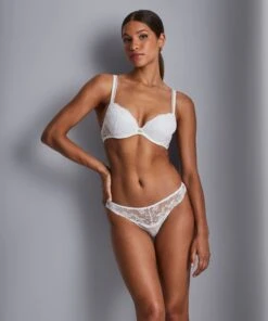 Aubade Kiss Of Love Bridal Push Up Bra -Maison SL Store 2CN18 OPAL 2