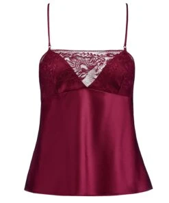 Aubade Midnight Whisper Silk Camisole 10 Aubade Midnight Whisper Silk Camisole -Maison SL Store 2S38 CRIM 1