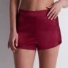 Aubade Midnight Whisper Silk Shorts -Maison SL Store 2S61 CRIM 5