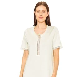 Feraud Romantic Cotton Nightdress -Maison SL Store 3241049 16874 1716