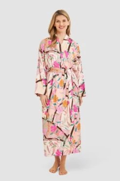Feraud Romantic Chic Long Robe -Maison SL Store 3241203 13117 02