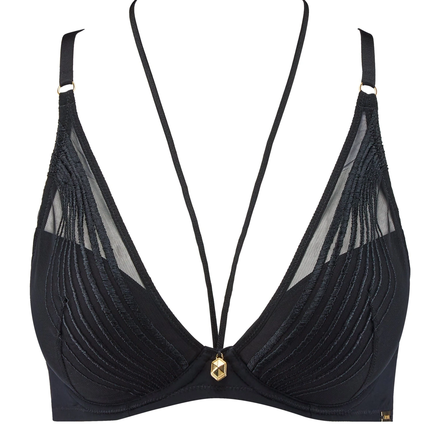 Aubade Sumptuous Waves Padded Plunge Bra 5 Aubade Sumptuous Waves Padded Plunge Bra - Image 3