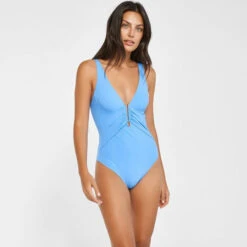 Maryan Mehlhorn Honesty Wired Plunge Swimsuit