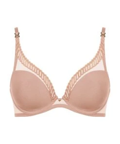 Aubade Sheer Emotion Padded Plunge Bra -Maison SL Store 4MF12 SANN 1