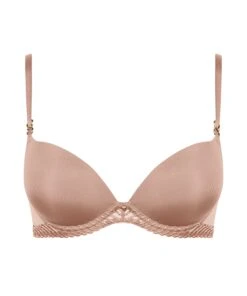 Aubade Sheer Emotion Plunge Padded T-Shirt Bra -Maison SL Store 4MN08 SANN 1