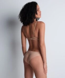 Aubade Sheer Emotion Plunge Padded T-Shirt Bra -Maison SL Store 4MN08 SANN 4