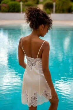 Marjolaine Oceana Luxury Silk Nightdress -Maison SL Store 4OCE0105 0074 3