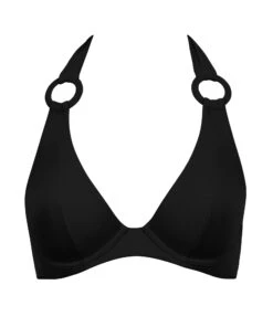 Aubade Summer Essence Plunge Triangle Bikini Top -Maison SL Store 4R12 BLAK 1