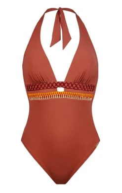 Maryan Mehlhorn Marrakesh Halterneck 1 Piece Swimsuit
