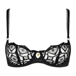 Aubade Sense Of Illusion Half Cup Bra -Maison SL Store 5BF14 BLAK P1