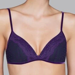 Andres Sarda Saturn Wireless Padded Triangle Bra