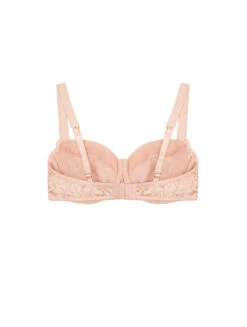 Fleur Of England Fleur Du Jour Wired Balcony Bra 13 Fleur Of England Fleur Du Jour Wired Balcony Bra -Maison SL Store Blush Balcony Bra CO Back