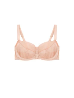 Fleur Of England Fleur Du Jour Wired Balcony Bra 12 Fleur Of England Fleur Du Jour Wired Balcony Bra -Maison SL Store Blush Balcony Bra CO Front