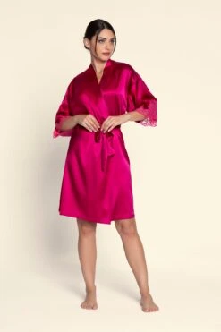 Lise Charmel Splendeur Silk Robe -Maison SL Store C80 ALC2080 12071 vuesPortees DEVANT