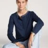 Calida Dreams Cotton Pyjama 2 Calida Dreams Cotton Pyjama -Maison SL Store Calida Sweet Dreams Pyjama COTTON NAVY
