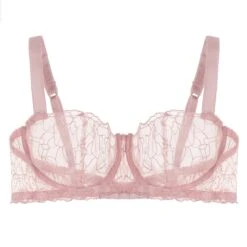 Fleur Of England Maple Balcony Bra -Maison SL Store FT1793 Maple Balcony Bra Powder Pink Front