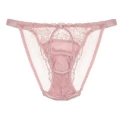 Fleur Of England Maple Open Brief -Maison SL Store FT1799 Maple Ouvert Brief Powder Pink Back edit options