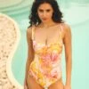 Feraud Palm Beach Strapless 1 Piece Swimsuit 2 Feraud Palm Beach Strapless 1 Piece Swimsuit -Maison SL Store Feraud spring summer 2025 original 202404 FERAUD FS255999