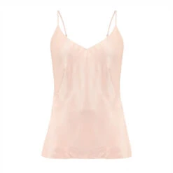 Fleur Of England Fleur Du Jour Silk Camisole -Maison SL Store Fleur Du Jour Blush Cami CO Front