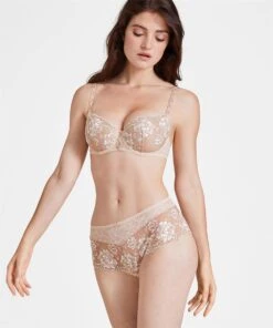 Aubade Melodie D'Ete Lace Padded Half Cup Bra 11 Aubade Melodie D'Ete Lace Padded Half Cup Bra -Maison SL Store ICN04 OROR 2