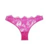 I.D.Sarrieri Marrakech Luxury Lace Seamless Briefs -Maison SL Store J3635 BrazilianBriefinCyclameFrontviewcopy 1