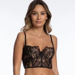I.D.Sarrieri Black Lotus Luxury Wired Bustier