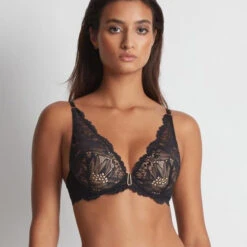 Aubade Flowermania Padded Plunge Bra