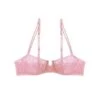 I.D.Sarrieri Gia Tulle Balcony Bra -Maison SL Store M4727 pink
