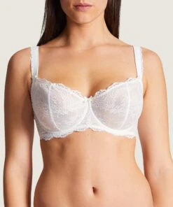 Aubade Danse De Sens Lace Full Half Cup 14 Aubade Danse De Sens Lace Full Half Cup -Maison SL Store OG14 02 OPAL 2