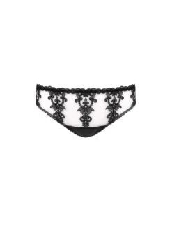 Fleur Of England Onyx Lace Brief 9 Fleur Of England Onyx Lace Brief -Maison SL Store Onyx Brief Front CO