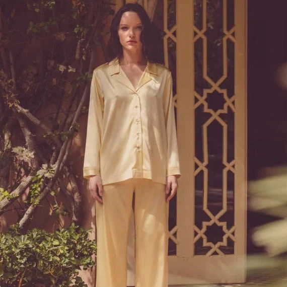 Parasol Rose Peppy Silk Pyjama Set 3 Parasol Rose Peppy Silk Pyjama Set