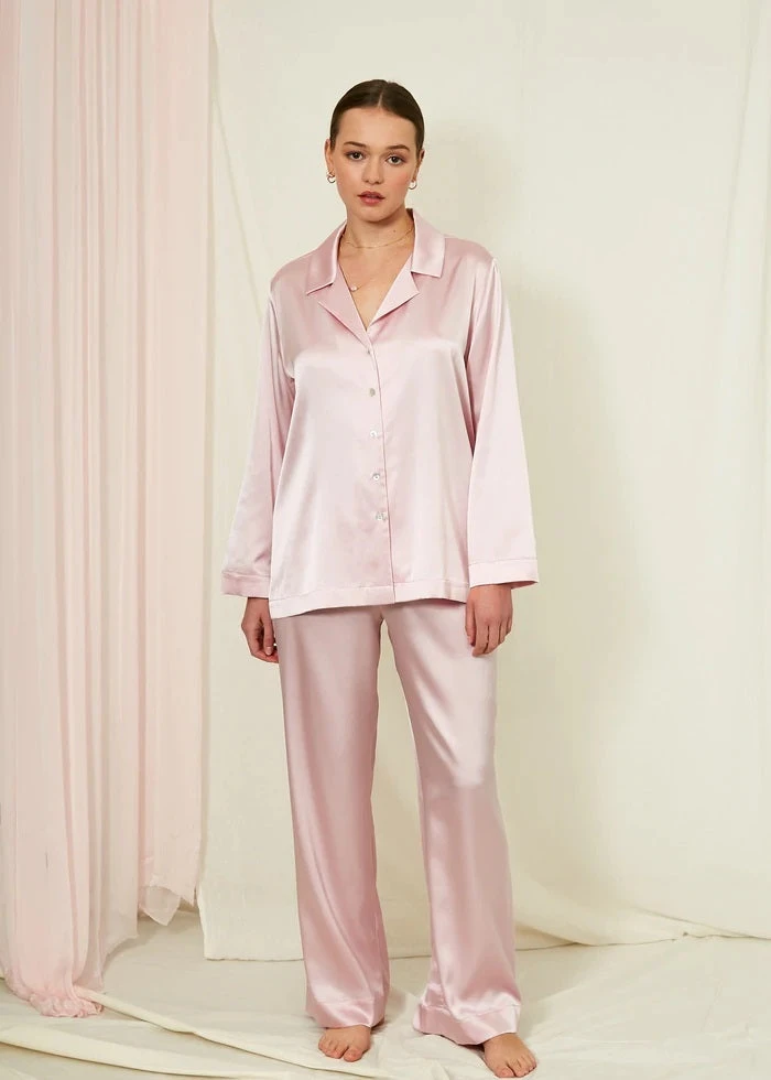 Parasol Rose Peppy Silk Pyjama Set 8 Parasol Rose Peppy Silk Pyjama Set - Image 6