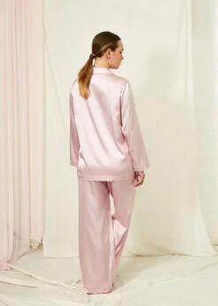 Parasol Rose Peppy Silk Pyjama Set 14 Parasol Rose Peppy Silk Pyjama Set -Maison SL Store PR PEPPY pyjama pink 3
