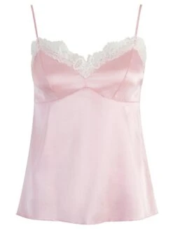 Parasol Rose Sophia Silk Camisole -Maison SL Store PR SOPHIA pink