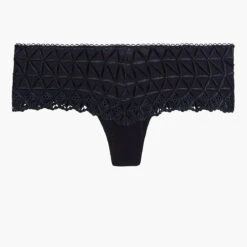 Aubade Bahia Cotton Shorts -Maison SL Store PY70 NOIR 1