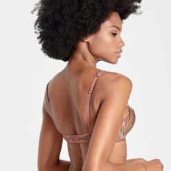 Aubade Sensory Illusion Half Cup Bra 8 Aubade Sensory Illusion Half Cup Bra -Maison SL Store RCF14 SILR 4
