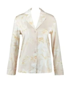 Aubade Silk By Night Pyjama Jacket -Maison SL Store RT44 AMBL 1