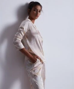 Aubade Silk By Night Pajama Trousers -Maison SL Store RT44 AMBL 2 f4f85e4a 2d0a 43c8 a83b fc287dee39f6