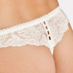 Aubade Pour Toujours Bridal Thong -Maison SL Store TC26 OPAL 5 1