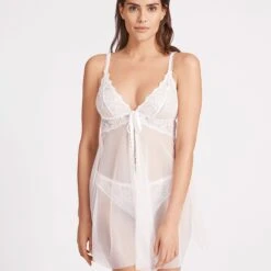Aubade Pour Toujours Bridal Babydoll 15 Aubade Pour Toujours Bridal Babydoll -Maison SL Store TC42 OPAL 2 1